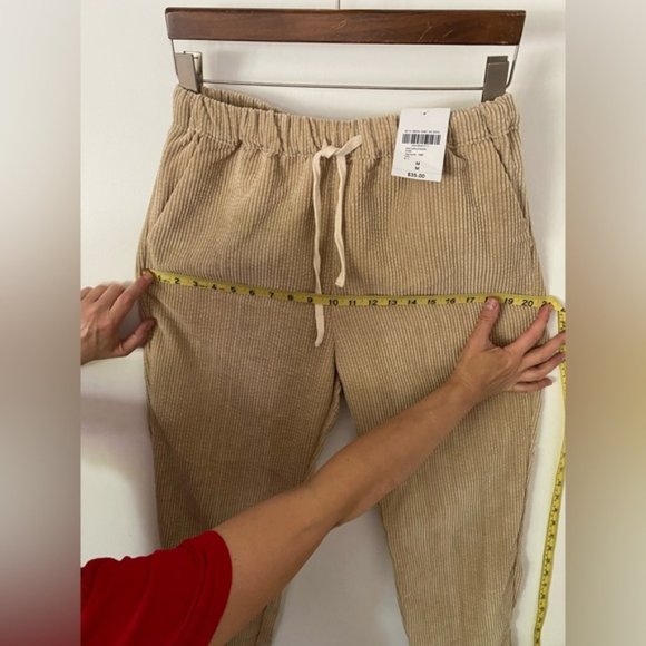 Womens brand new Forever 21 high waisted corduroy khakis pants - Picture 12 of 13